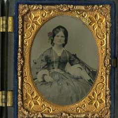 Tintype of Southern Lady