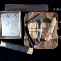 General John Hunt Morgan's shaving kit