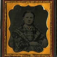 Ambrotype of Elizabeth Rook McClain