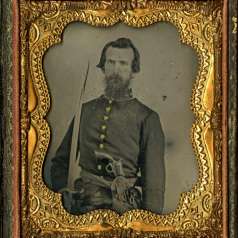 Ambrotype of Captain Ben H. Sandeford