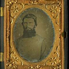 Ambrotype of Capt. Samuel A. Whiteside, CSA