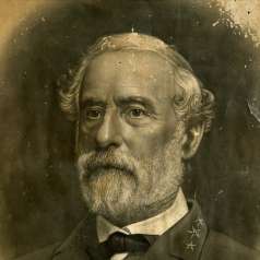 Crayon Print of Robert E. Lee