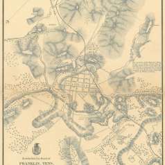 Battle of Franklin Map