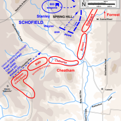 Battle of Spring Hill: Blocking the Columbia Turnpike