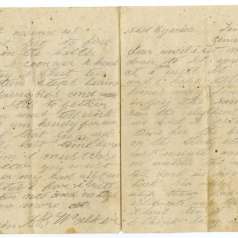 Letter from Pvt. Alexander Brabson Walker about the Battle of Stones River